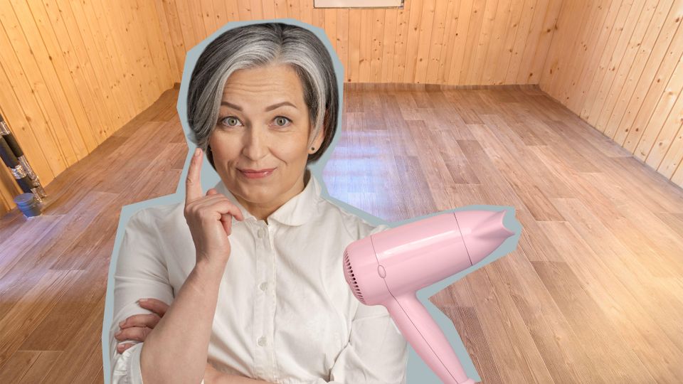 Вмятины уйдут за 30 секунд: эта хитрость поможет вам легко выровнять линолеум