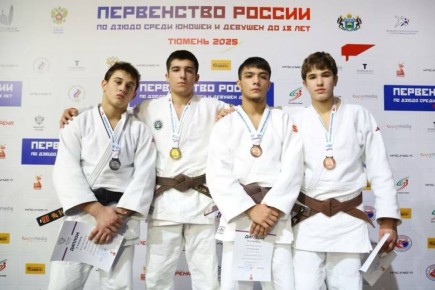 Спортсмен из Карачаево-Черкесии Айдар Батруков завоевал бронзовую медаль первенства России по дзюдо среди юношей и девушек до 18 лет