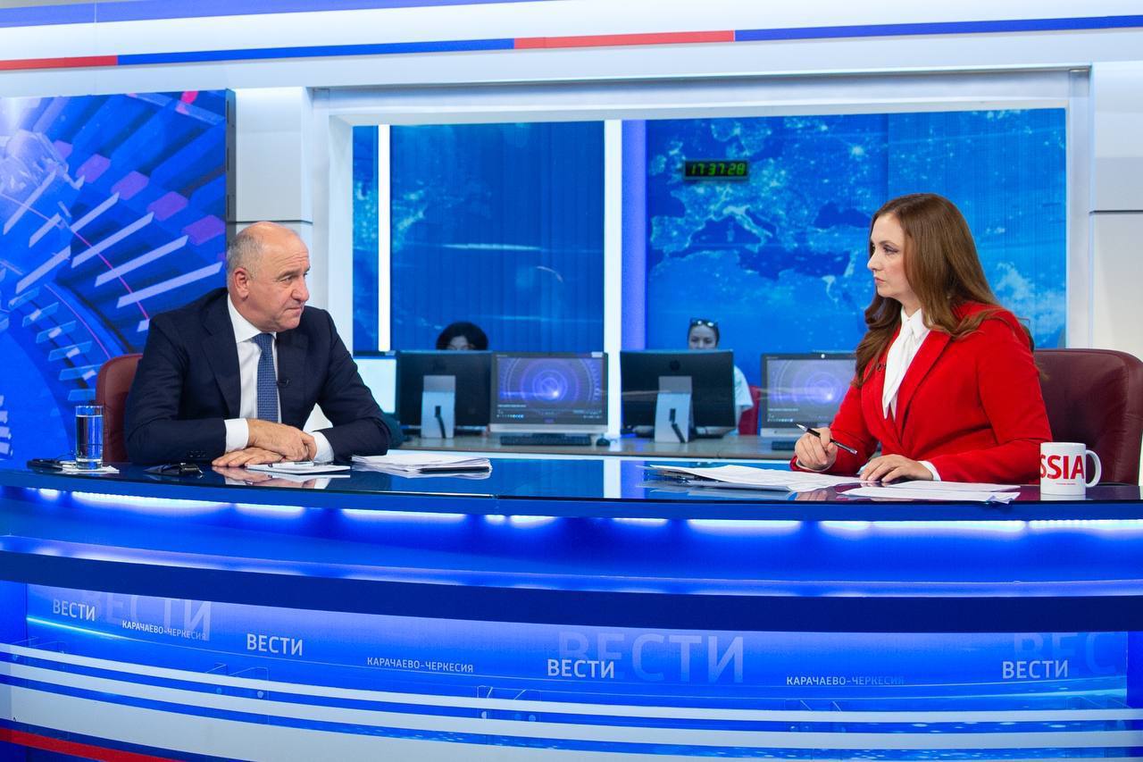Алексей Баскаев: Глава Карачаево-Черкесии Рашид Темрезов провел ежегодную прямую линию с жителями республики