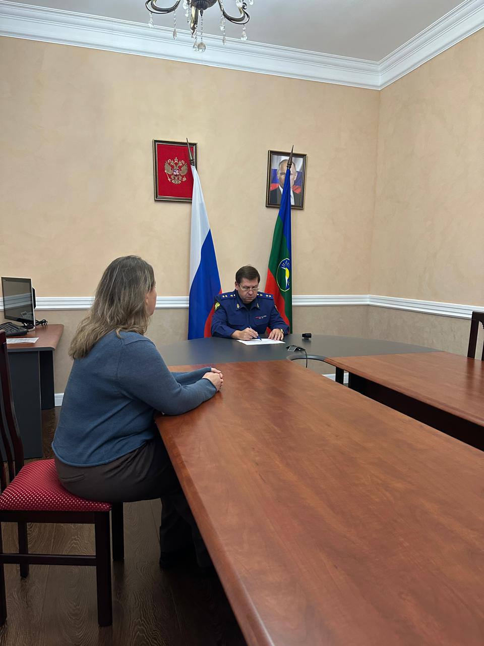 Состоялся прием прокурора республики в приемной Президента Российской Федерации в КЧР