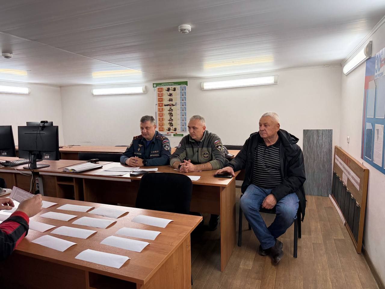 Сотрудники МЧС России приняли участие в аттестации Сотрудники МЧС России приняли участие в аттестации