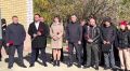 В День народного единства в поселке Кавказском торжественно открыли обновленный сквер