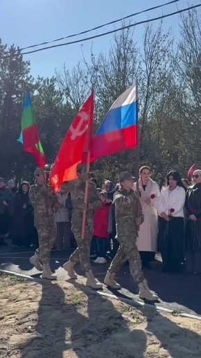 В День народного единства в поселке Кавказском Прикубанского района торжественно открыли новый сквер