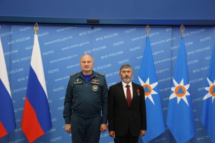 Виталий Бублик – коренной житель снежного Домбая, с малых лет научился стоять на лыжах