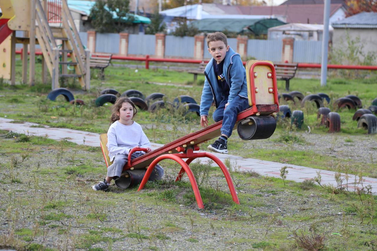 Алексей Баскаев: Обновленная площадка для детей и взрослых – по поручению Главы республики Алексей Баскаев: Обновленная площадка для детей и взрослых – по поручению Главы республики