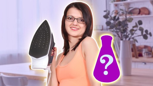 Есть дома у каждого: это дешевое средство бережно и легко очистит ваш утюг