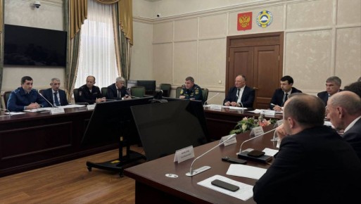 В Доме Правительства КЧР прошло совещание, посвященное состоянию и функционированию горнолыжной инфраструктуры курорта Домбай