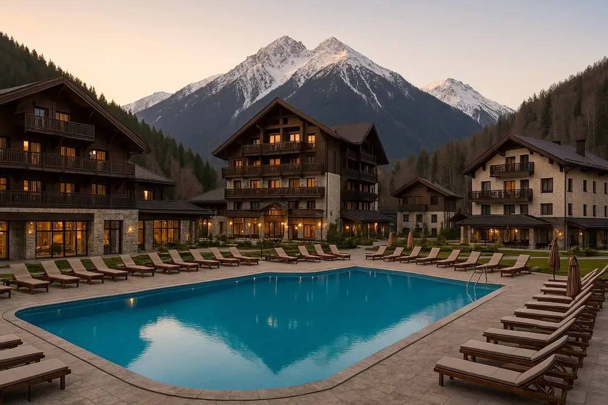 В этом году «Архыз» во второй раз стал победителем главной номинации лучших из лучших в индустрии горнолыжного отдыха - победителей IV национальной премии «Горы России» В этом году «Архыз» во второй раз стал победителем главной номинации лучших из лучших в индустрии горнолыжного отдыха - победителей IV национальной премии «Горы России»