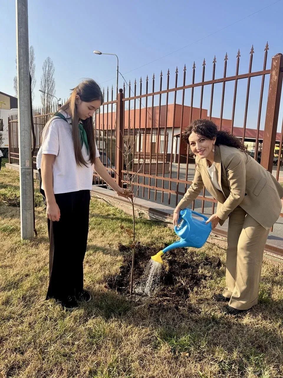 В Черкесске высадили 80 деревьев в честь 80-летия Победы В Черкесске высадили 80 деревьев в честь 80-летия Победы