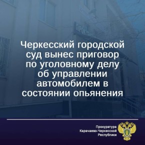 Черкесский городской суд вынес приговор по уголовному делу в отношении уроженца с.Учкекен Малокарачаевского района