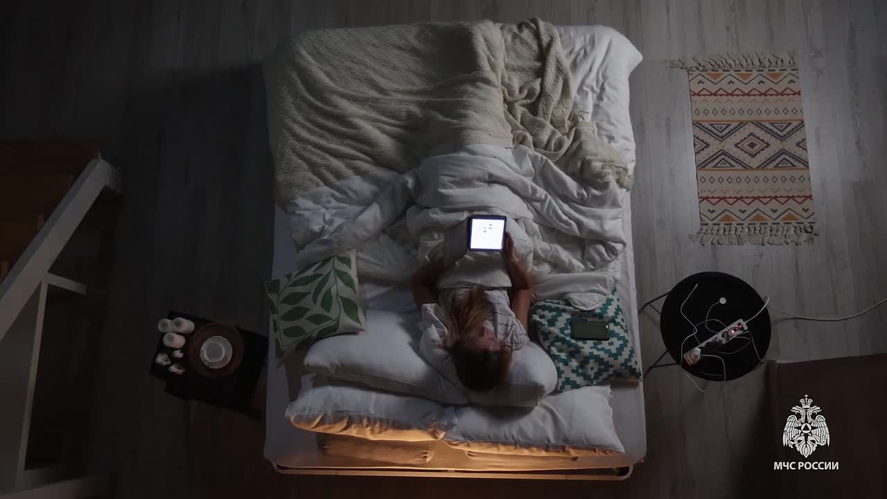 Не оставляйте в ночное время заряжать свои гаджеты