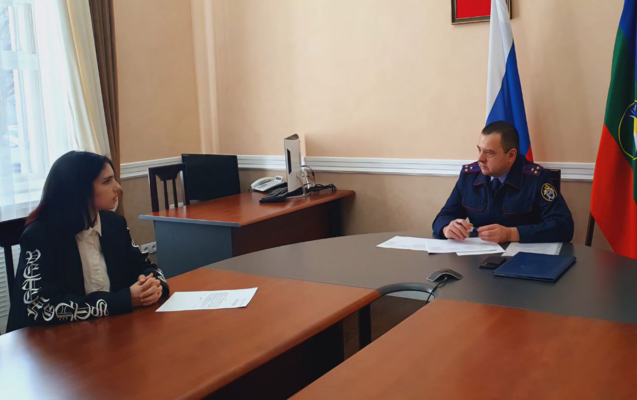 И.о. руководителя следственного управления провел прием граждан в приемной Президента РФ в КЧР И.о. руководителя следственного управления провел прием граждан в приемной Президента РФ в КЧР