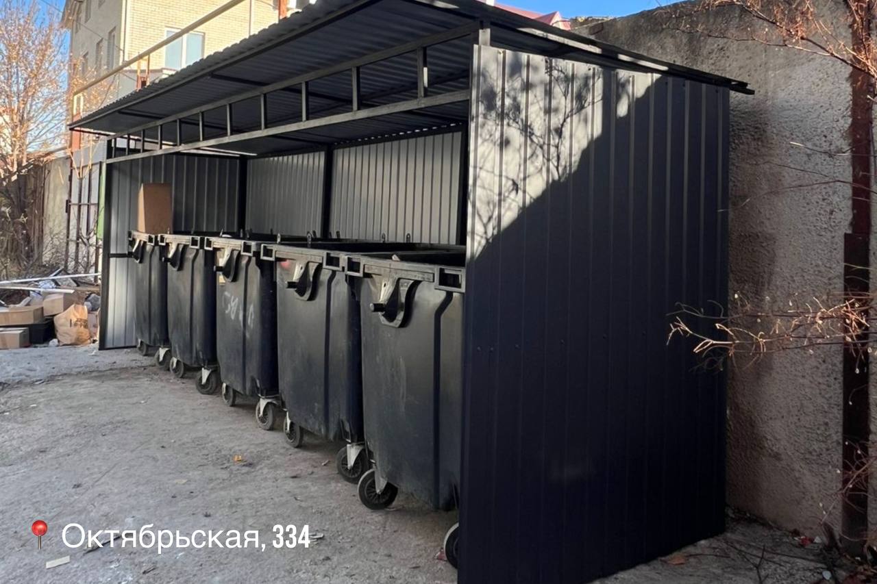 Алексей Баскаев: В продолжение темы обновленных контейнерных площадок в Черкесске Алексей Баскаев: В продолжение темы обновленных контейнерных площадок в Черкесске