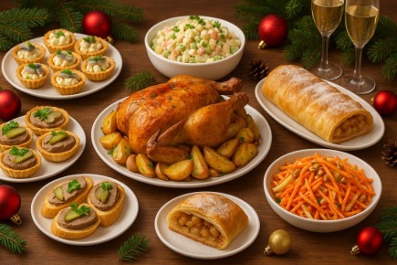 Экономичный новогодний стол: как удивить за 2000 рублей?