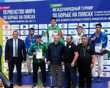 6 медалей различного достоинства завоевали спортсмены Карачаево-Черкесии на первенстве мира по борьбе на поясах среди юниоров и юниорок 18-20 лет