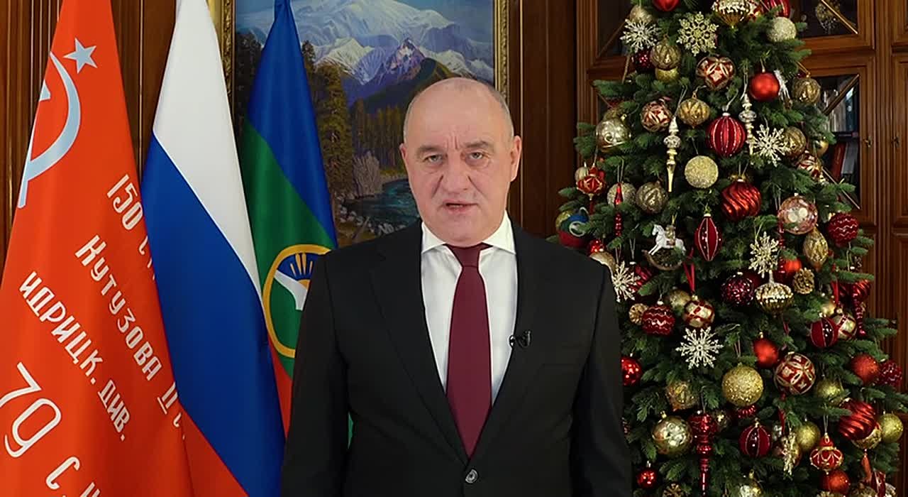 Алексей Баскаев: Поздравление Главы Карачаево-Черкесии Рашида Темрезова с Новым годом!