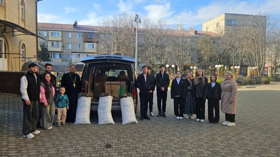 Волонтеры Никольского собора Черкесска отправили очередную партию гуманитарной помощи участникам СВО