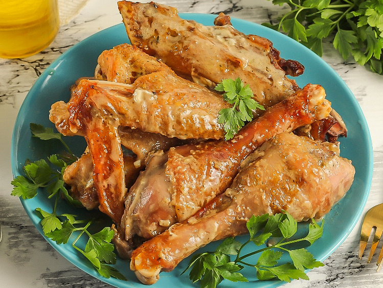 Сочность курицы: секрет горчицы и майонеза