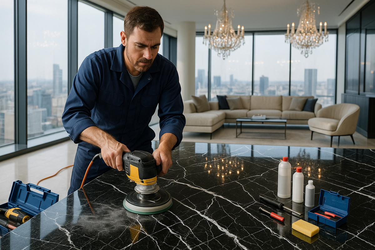 Как вернуть блеск черному мрамору: простые советы по очищению и уходу