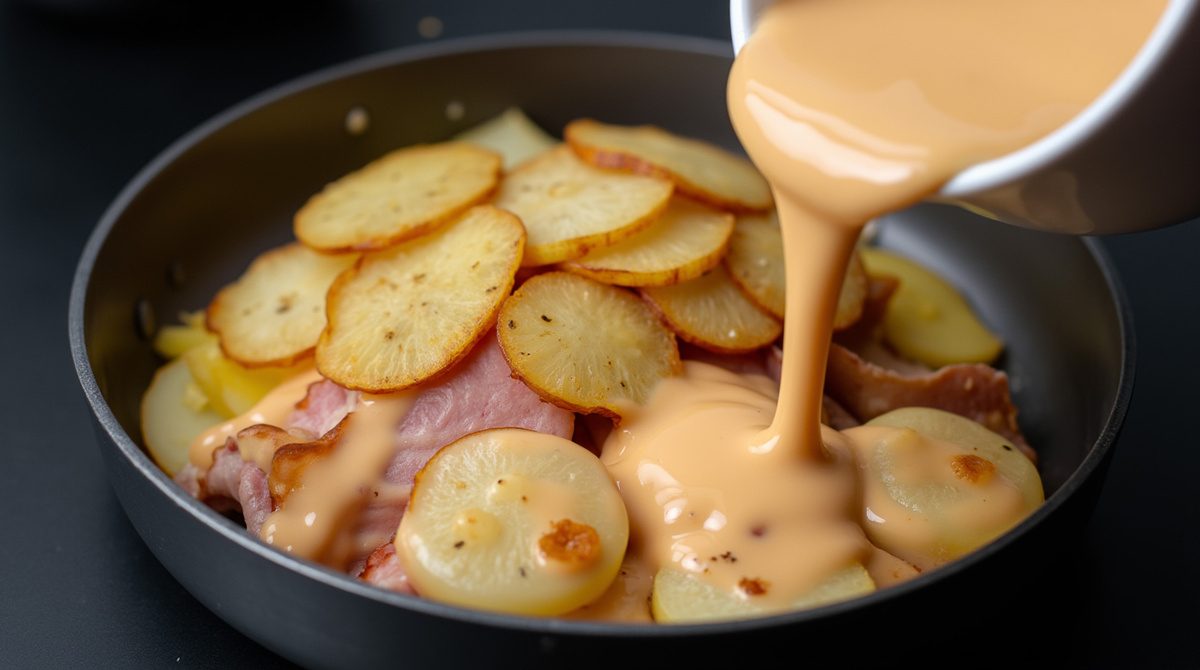 Запеканка из картофеля с сыром и ветчиной: просто и вкусно