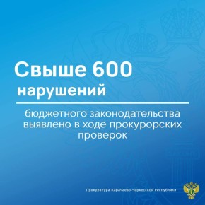 Органами прокуратуры республики обеспечен системный надзор за исполнением бюджетного законодательства