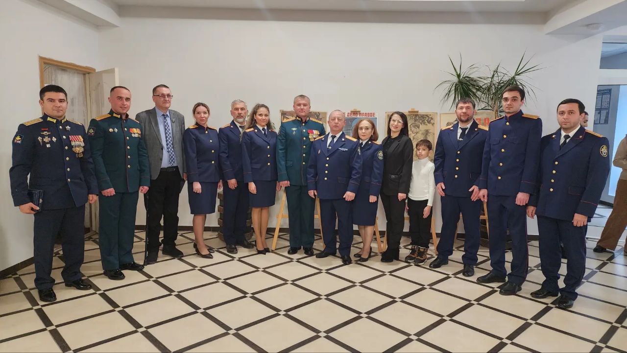 Офицеры следственного управления СК России по Карачаево-Черкесской Республике приняли участие в торжественном мероприятии, посвященном Дню защитника Отечества