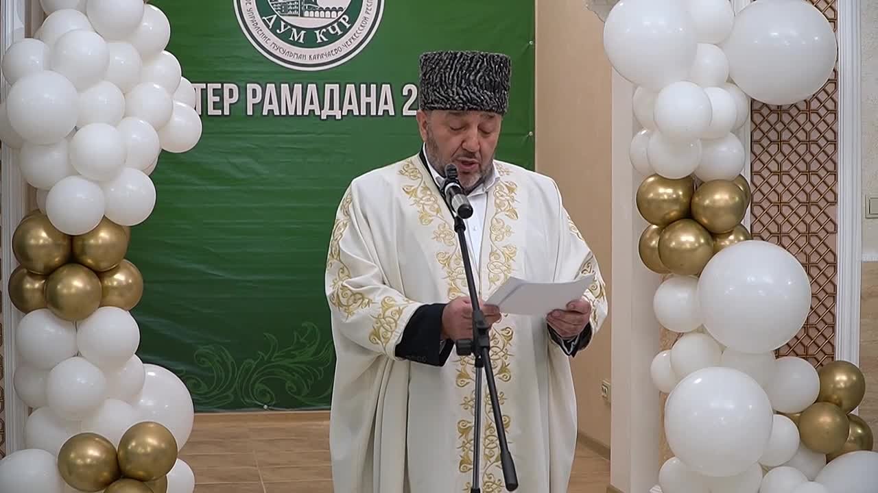 Рашид Темрезов: Сегодня принял участие в республиканском коллективном ифтаре, который состоялся в Соборной мечети в Черкесске
