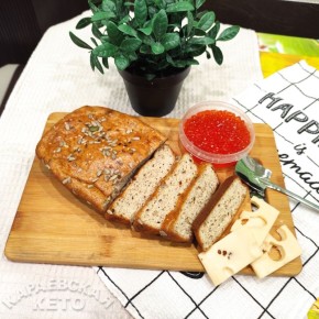 Кето хлеб на творожном тесте: новый вкус и аромат