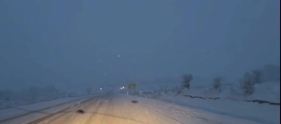 Информируем вас о дорожных условиях, сложившихся на автодорогах региона