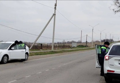 Сотрудники Госавтоинспекции МО МВД России «Адыге-Хабльский» сегодня проверили на территории обслуживания водителей на трезвость