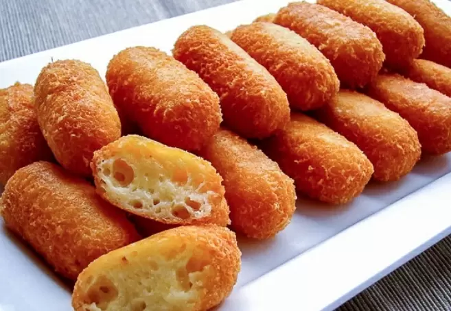Сырные крокеты за 10 минут: быстро и вкусно