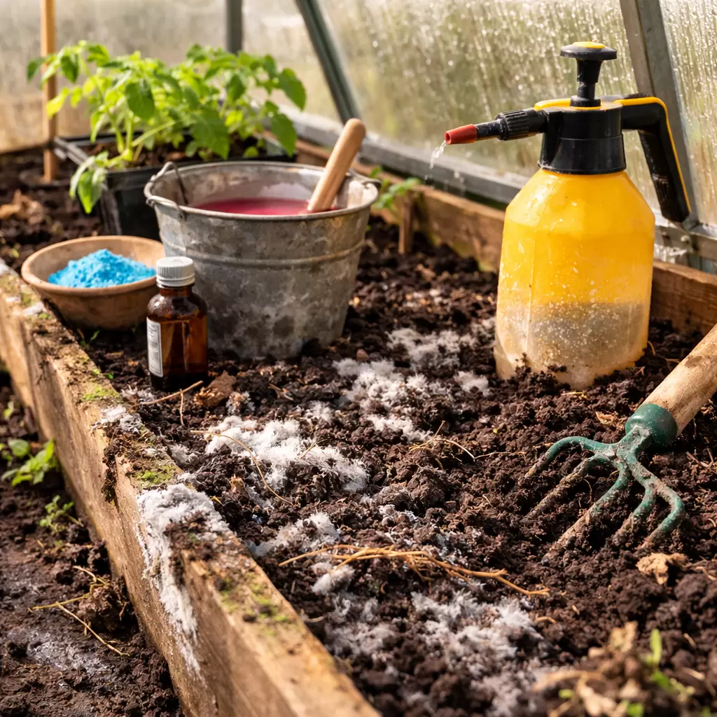 Как подготовить теплицу к весеннему сезону: секреты борьбы с плесенью