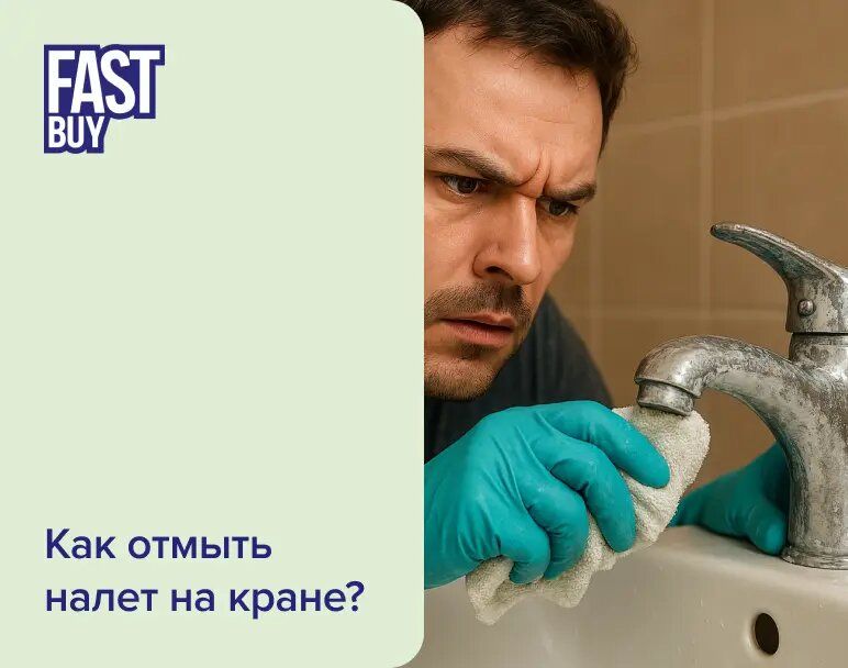 Как вернуть блеск смесителю за считанные минуты