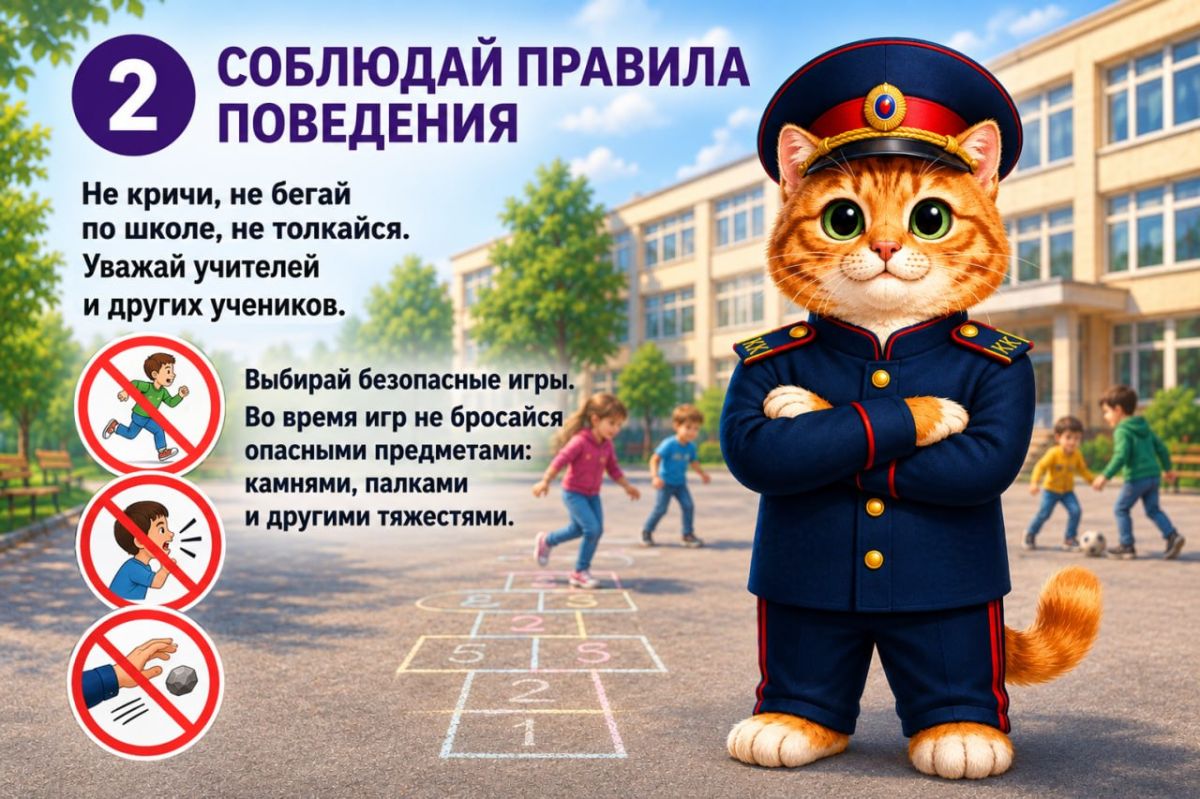 СК России напоминает школьникам о правилах безопасности в новом учебном году СК России напоминает школьникам о правилах безопасности в новом учебном году
