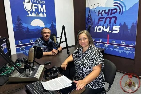 Ведомственная радиорубрика «В эфире Росгвардия» продолжается в Карачаево-Черкесии