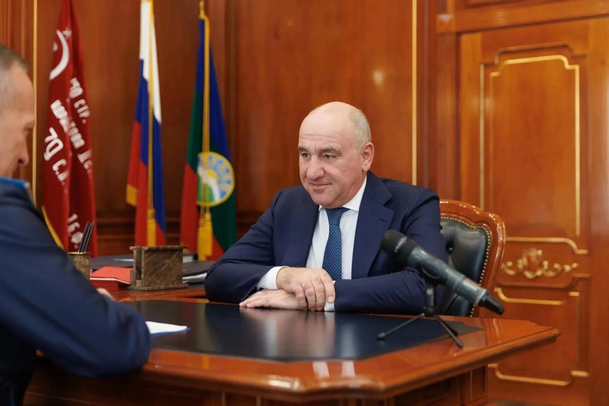 Глава КЧР и первый замруководителя Федерального казначейства обсудили сопровождение нацпроектов Глава КЧР и первый замруководителя Федерального казначейства обсудили сопровождение нацпроектов
