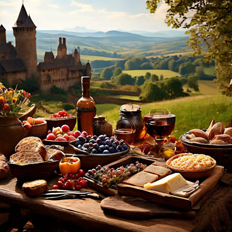 Средневековые угощения: как устроить пикник, погружаясь в атмосферу прошлого