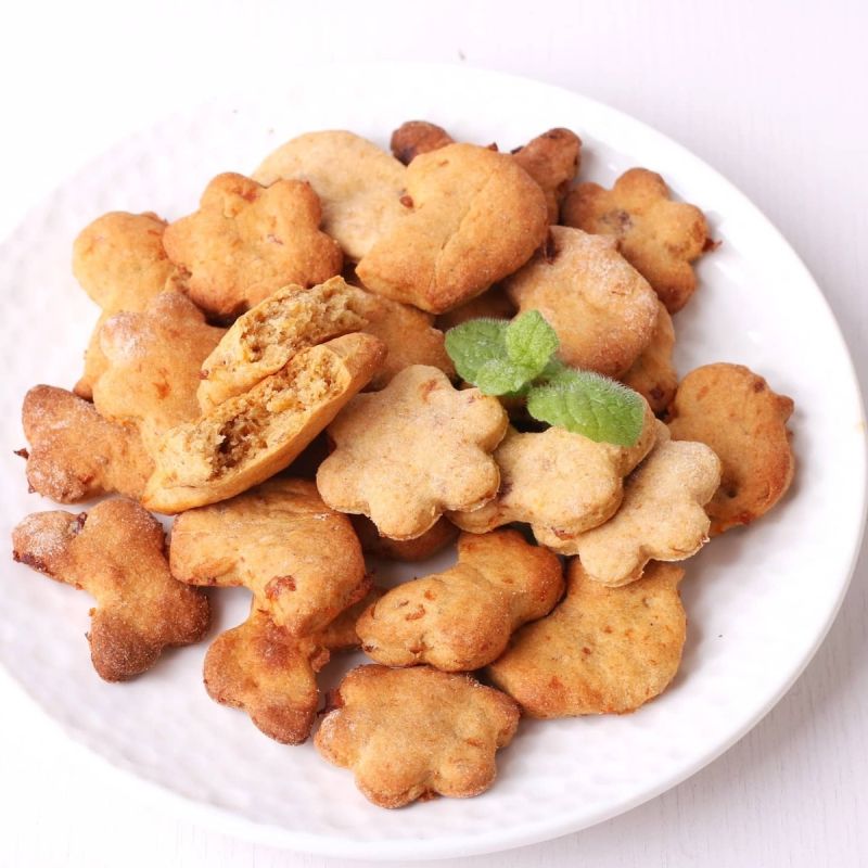 Сочетание вкуса: песочное печенье с курагой без сахара